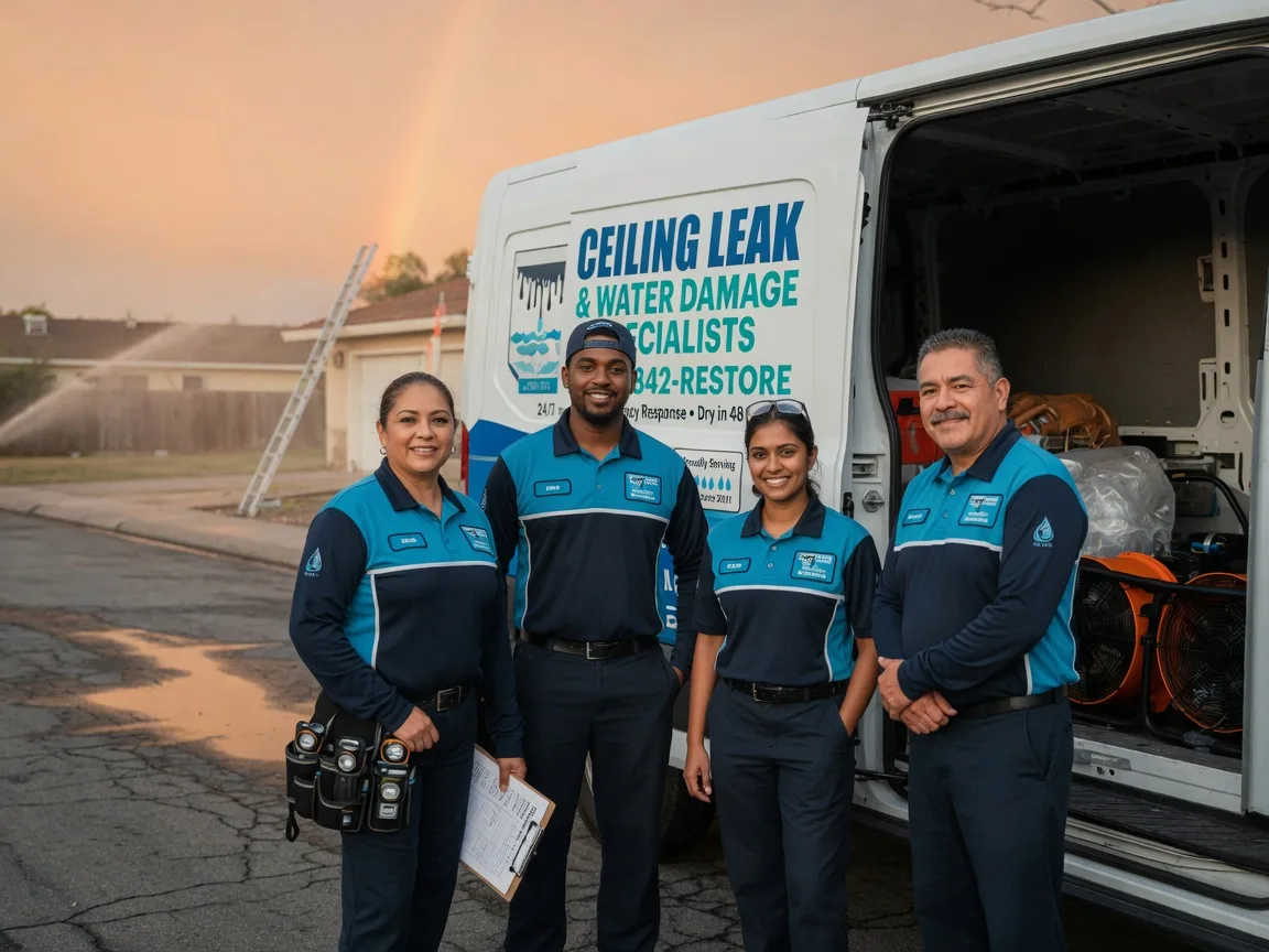 Ceiling Leak Cleanup company in Canfield, OH